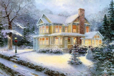 Thomas Kinkade Paintings, Thomas Kinkade Wallpapers, Art Print ...