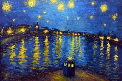 Best Art Wallpaper: Starry Night, 769882, Art