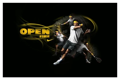 Nike Australian Open Environmental Advertisements   Graphis