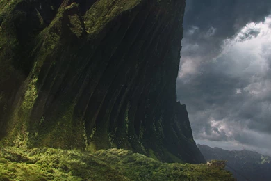 Jurassic Park, Landscape, Matte Paint Wallpapers HD / Desktop And ...