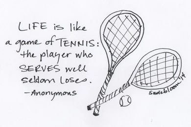 Inspirational Quotes About Tennis. QuotesGram