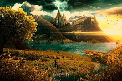 Kingdom On A Mountain   Wallpapers (Manipulation) By Muhammedaktunc ...