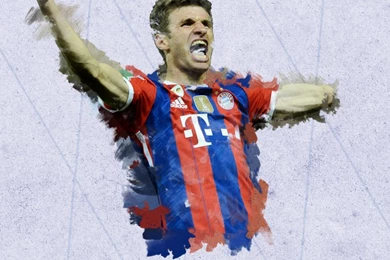 Thomas Müller Phone Wallpapers : Fcbayern
