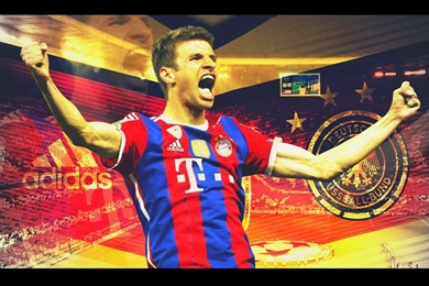 Words Celebrities Wallpapers: Thomas Muller Bayern Munich HD ...