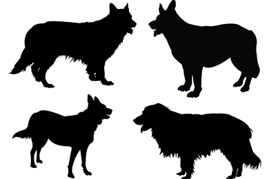 Dog Silhouettes By PaulineMoss On DeviantArt
