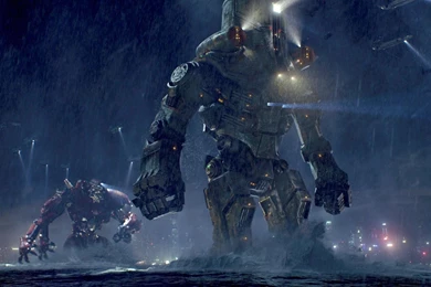PACIFIC RIM Mecha Robot Warrior Sci fi Futuristic Wallpapers ...