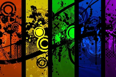 Colorful Stripes Wallpapers Wallsus.com