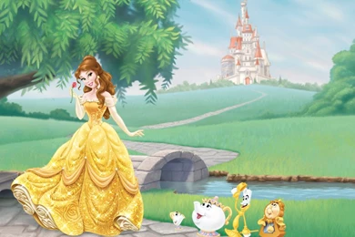 Disney Princess   Belle   Wall Mural & Photo Wallpapers   Photowall