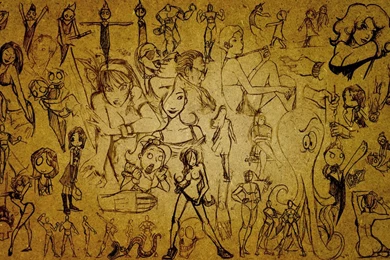 My Sketch Wallpapers By Adnego On DeviantArt