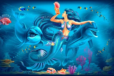 Lovely wallpaper widescreen underwater