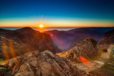 Download Beautiful Mountain Sunrise Wallpapers Wide