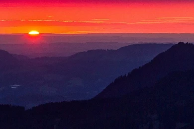 Full HD Mountain Sea Sunset Sky iPhone 6 Plus Wallpapers And ...