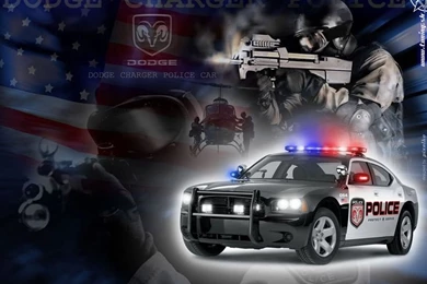 Police Charger Wallpaper, Background, Theme, Desktop