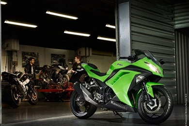 Kawasaki Ninja 300   Wallpaper.