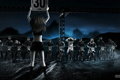 Motocross Race Line Wallpapers