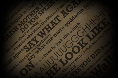 Text Pulp Fiction Quotes Slogan