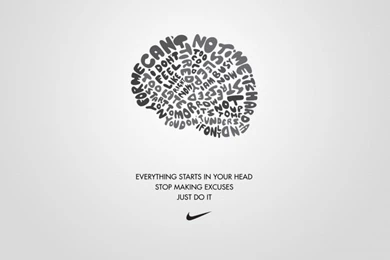 Free Wallpapers: Texts Typography White And Gray Nike Sports ...