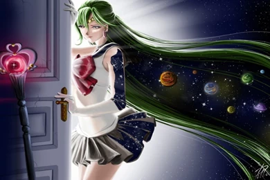 Sailor Pluto   Winx Club & Sailor Scouts Wallpapers (36720079)   Fanpop