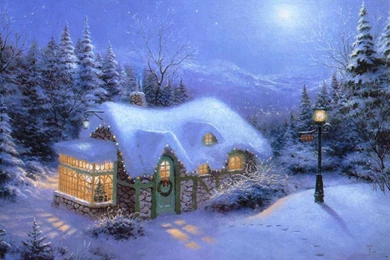 Christmas Snow Wallpapers Wallpapers Cave