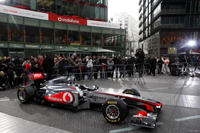 Download 1920x1080 Mercedes Benz F1 Car Presentation Wallpapers