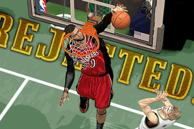 NBA 2K13 AllStars   Tyronn Jones Jumping Through Backboards ...