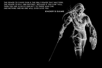 THe POWER TO CAUSE PAIN IS THE ONLY POWER THAT MATTERS. THE POWER ...