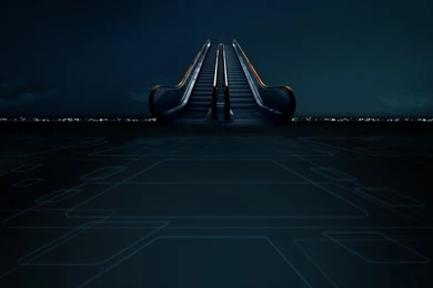 Download Tron Escalators Wallpapers 2560x1600