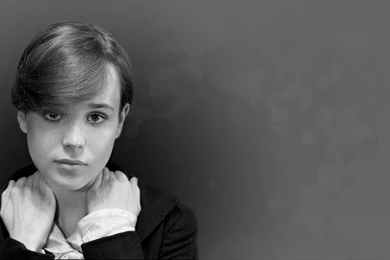 Ellen Page Monochrome Wallpapers   (