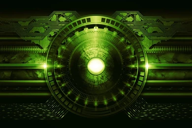 Full HD Wallpapers + Abstract, By Derek Prospero, Green