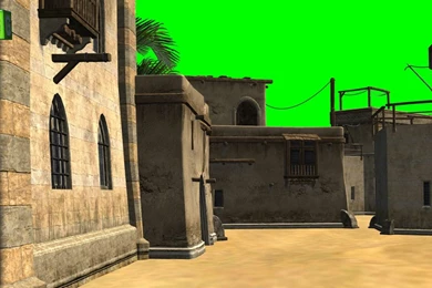 Desert City Green Screen Video Backgrounds 02   YouTube