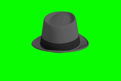 Green Screen Spinning Fedora (M'Lady)   YouTube