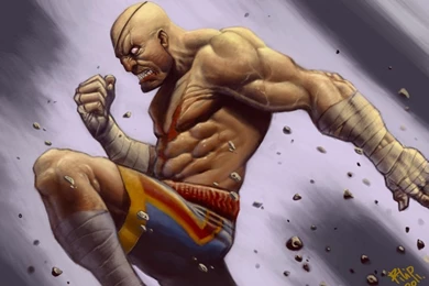 Sagat By SpineBender On DeviantArt