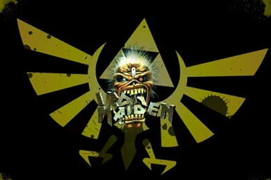 The Legend Of Zelda Iron Maiden Eddie The Head – Video Games Zelda ...