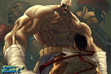 Street Fighter Ryu Sagat