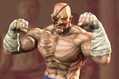 Sagat 3d By Iceluiz On DeviantArt