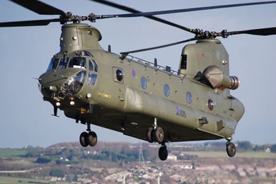 Chinook Royal Air Force Double rotor Aircraft Wallpapers