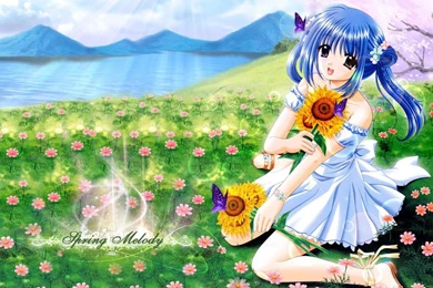 Girl In Nature Wallpapers