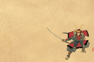 Katana, Samurai, Ukiyo e :: Wallpapers