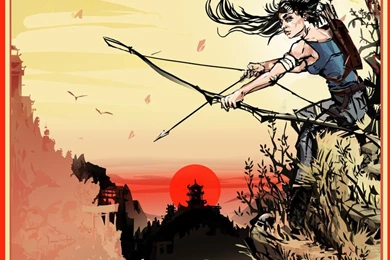Tomb Raider 2013 (Ukiyo e Inspired) By Zelldweller On DeviantArt