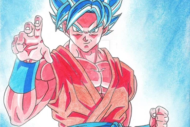 Goku {Super Saiyan Beyond God} By Inglip007 On DeviantArt