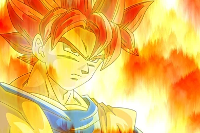 Son Goku Super Saiyan God • IPhones Wallpapers
