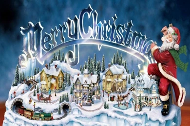 Thomas Kinkade Christmas Backgrounds   Wallpapers Cave