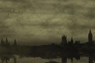 Dark Castle Midnight Fog Gray Scale Photography HD Wallpapers ...