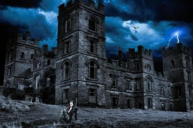 Wallpapers Fantasy Castles Dark Castle Enchanted Hd Inhq With ...