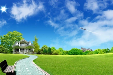 Green Home HD WallpaperWelcome To StarChop