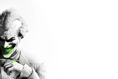 Download HD Batman Arkham Origin Joker Smile Face Suit Black And ...