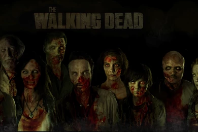 Image   The walking dead zombie cast wallpaper.jpg   House Of ...