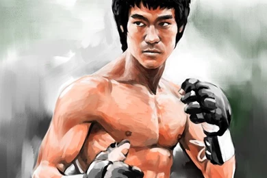 Bruce Lee In Enter The Dragon By Darkdamage On DeviantArt