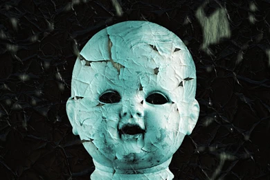 Scary Doll Face Desktop Wallpapers