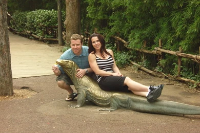 Nothing Like A Zoo Pickle To Calm The Wild Komodo Dragon! Photo By ...